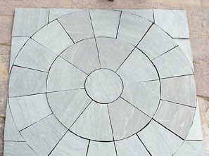 Sandstone Patio Circle
